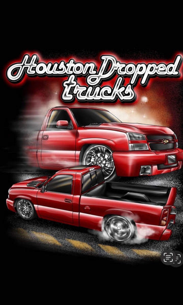Red SS Houston Drop Truck T shirt