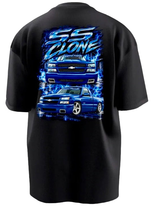 HDT SS CLONE BLUE EDITION BUNDLE - SHIRT+DECAL