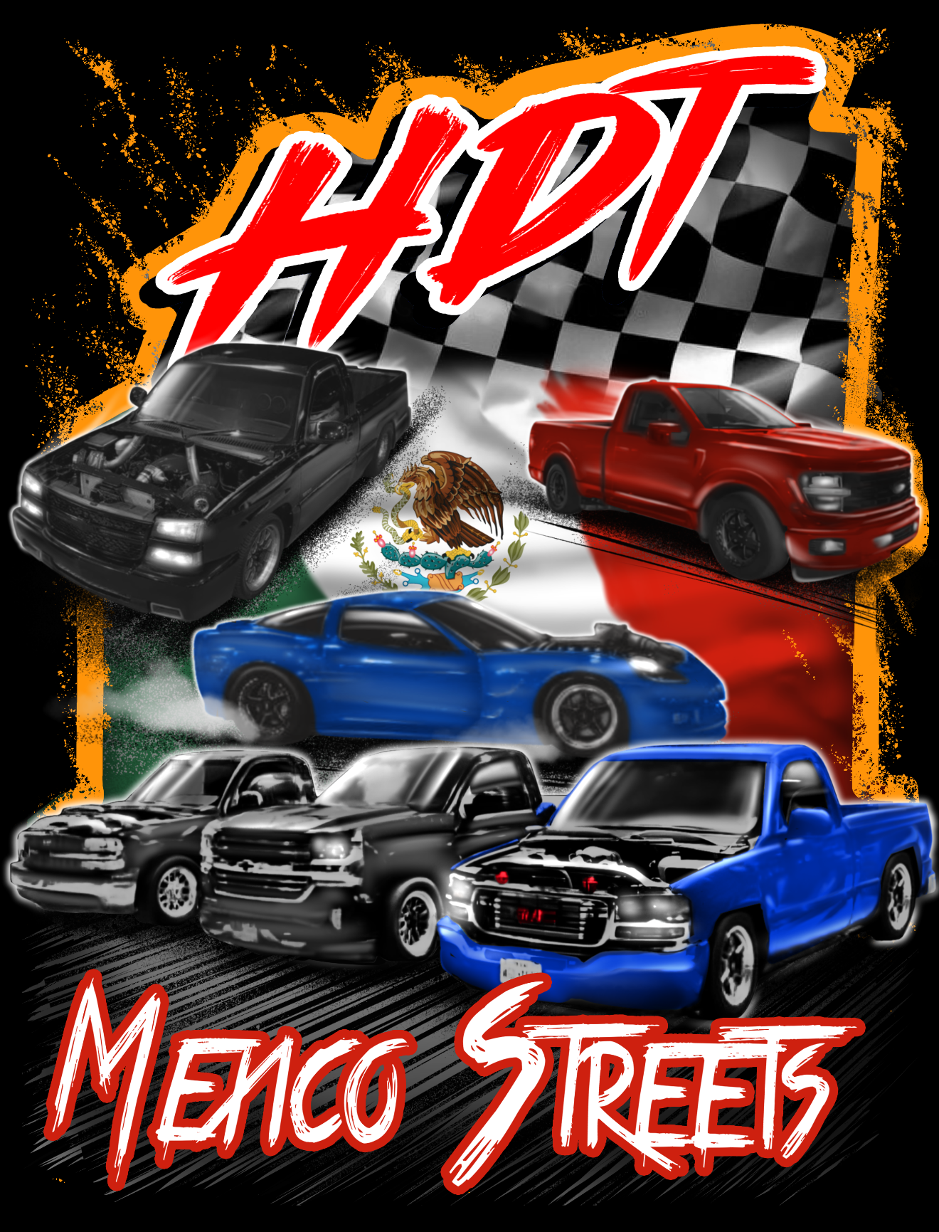 HDT Mexico Streets T-shirt