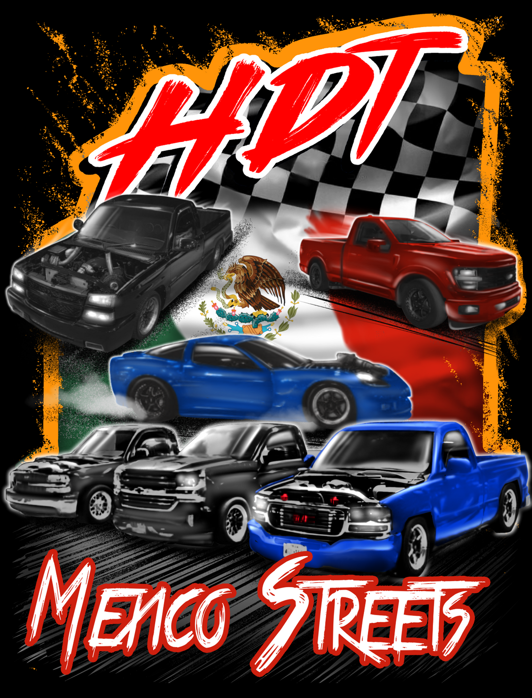 HDT Mexico Streets T-shirt