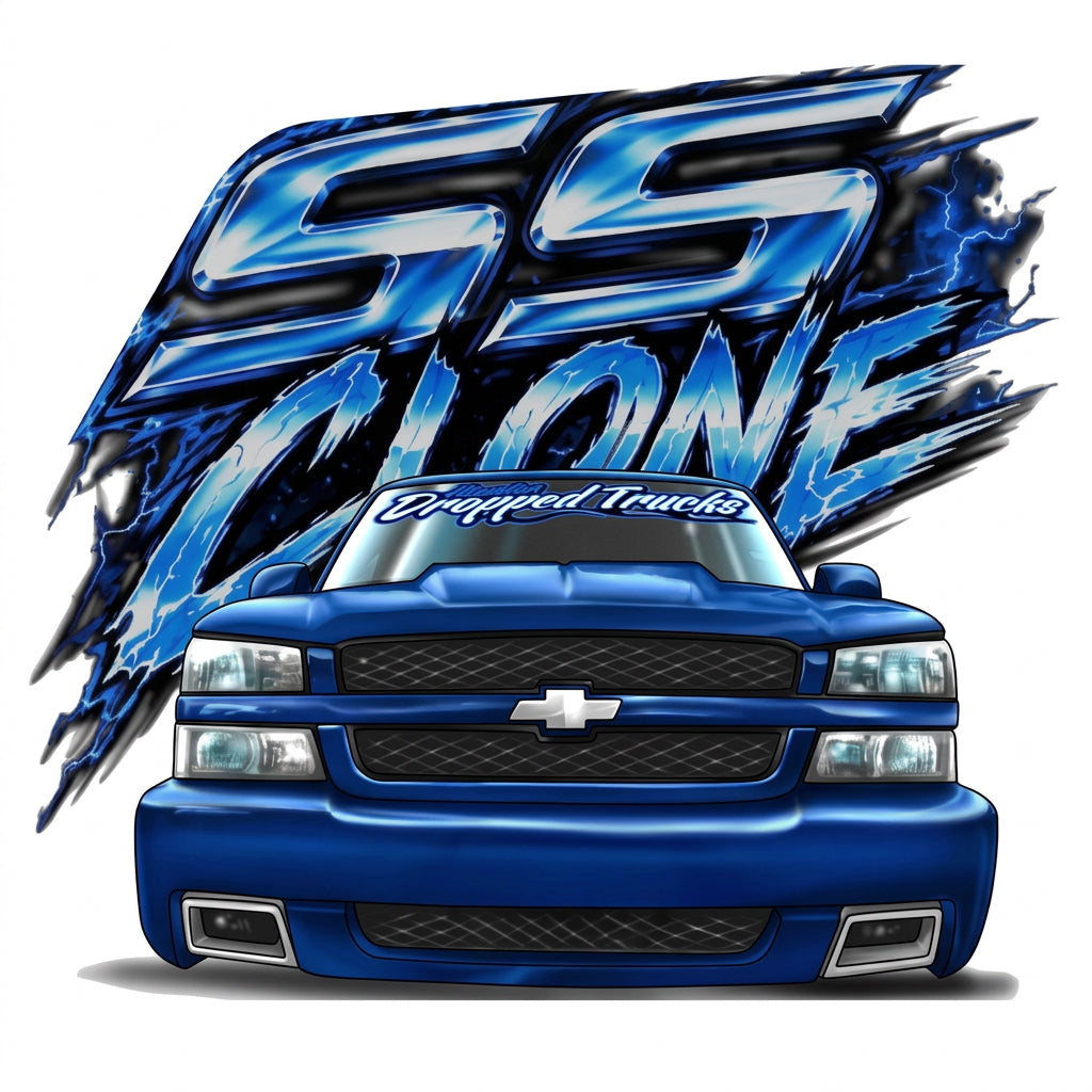 SS CLONE BLUE EDITION DECAL