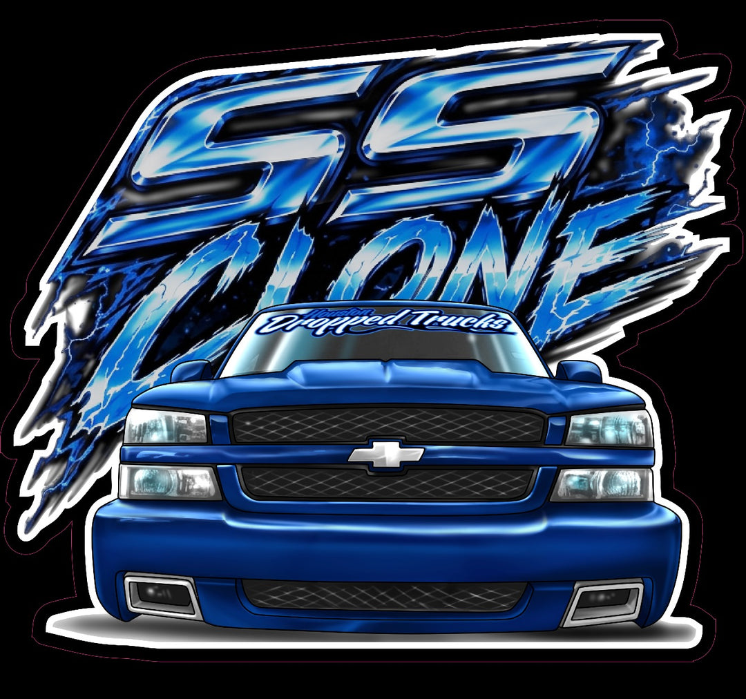 HDT SS CLONE BLUE EDITION BUNDLE - SHIRT+DECAL