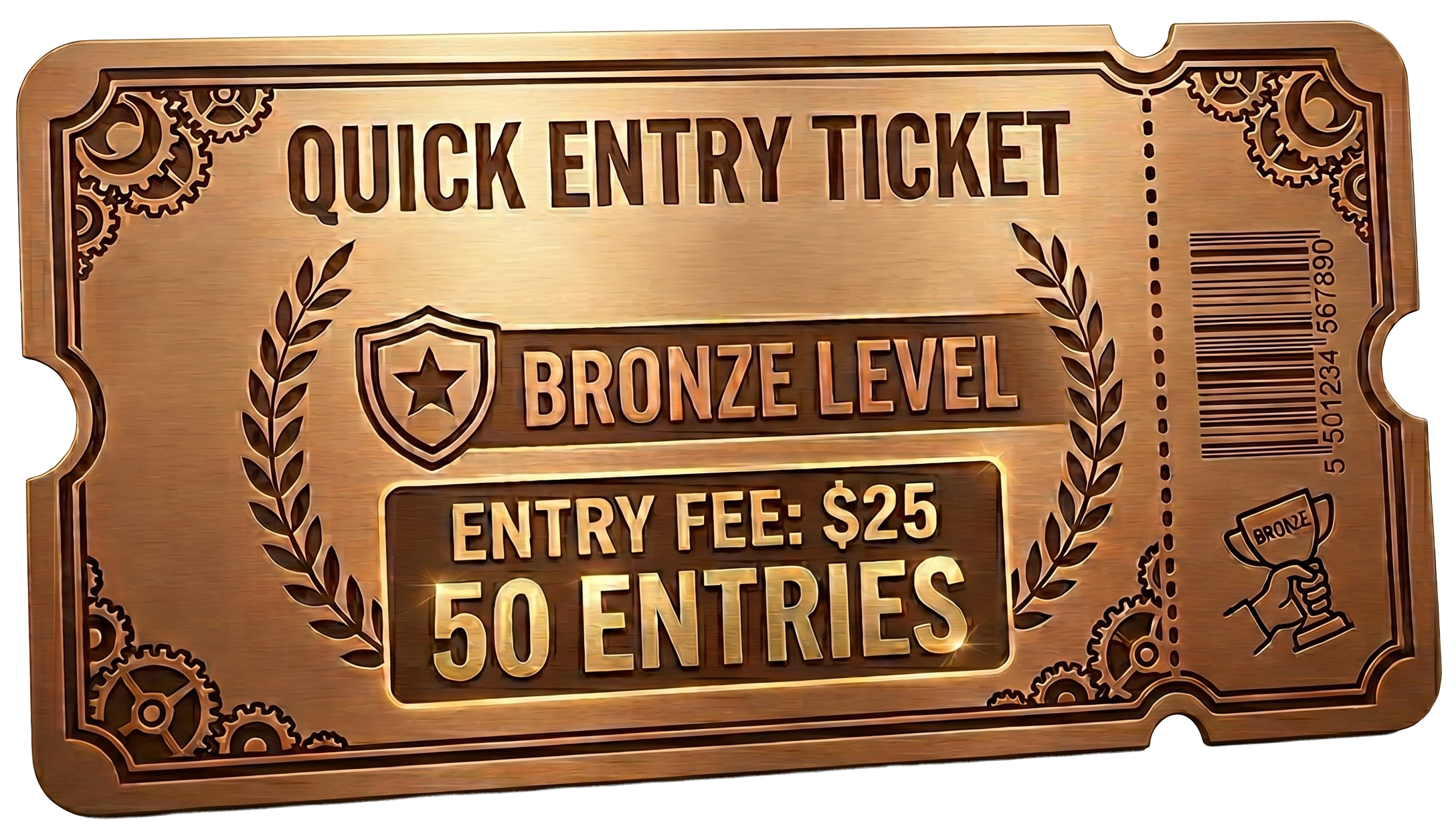 Bronze Level Quick Entries